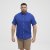 North Latitude Shirt Short Sleeve TALL Blue - ΑΝΔΡΙΚΑ ΡΟΥΧΑ MT-6XLT - Μεγέθη TALL