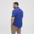 North Latitude Shirt Linen Cotton Short Sleeve Blue - Πουκάμισα - Aνδρικά πουκαμισα μεγαλα μεγάλα μεγέθη