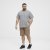 North Latitude Shirt Short Sleeve Checked Grey - Πουκάμισα - Aνδρικά πουκαμισα μεγαλα μεγάλα μεγέθη