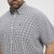 North Latitude Shirt Short Sleeve Checked Grey - Πουκάμισα - Aνδρικά πουκαμισα μεγαλα μεγάλα μεγέθη