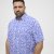 North Latitude Shirt Denim Printed Allover Blue - Πουκάμισα - Aνδρικά πουκαμισα μεγαλα μεγάλα μεγέθη