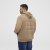 North Latitude Hoodie with Zipper Dark Sand - φούτερ/Φούτερ με κουκούλα - φούτερ/Φούτερ με κουκούλα ανδρικά μεγάλα μεγέθη 
