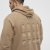 North Latitude Hoodie with Zipper Dark Sand - φούτερ/Φούτερ με κουκούλα - φούτερ/Φούτερ με κουκούλα ανδρικά μεγάλα μεγέθη 