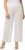 Ulla Popken Layered Chiffon Wide Leg Pants White - Τζιν & Παντελόνια για Γυναίκες σε Μεγάλες Μεγέθη – Plus Size - 
