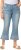 Ulla Popken Cropped Flared Eyelet Jeans Light Blue - Τζιν & Παντελόνια για Γυναίκες σε Μεγάλες Μεγέθη – Plus Size - 