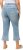 Ulla Popken Cropped Flared Eyelet Jeans Light Blue - Τζιν & Παντελόνια για Γυναίκες σε Μεγάλες Μεγέθη – Plus Size - 