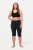 Ulla Popken Stretch Knit Bike Shorts Blue - Ulla Popken - Ρούχα Ulla Popken Plus Size