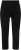 Ulla Popken Basic Stretch Knit Capris Black - Τζιν & Παντελόνια για Γυναίκες σε Μεγάλες Μεγέθη – Plus Size - 