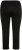 Ulla Popken Basic Stretch Knit Capris Black - Τζιν & Παντελόνια για Γυναίκες σε Μεγάλες Μεγέθη – Plus Size - 