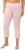 Ulla Popken Basic Stretch Knit Capris Pink - Τζιν & Παντελόνια για Γυναίκες σε Μεγάλες Μεγέθη – Plus Size - 