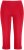 Ulla Popken Basic Stretch Knit Capris Red - Τζιν & Παντελόνια για Γυναίκες σε Μεγάλες Μεγέθη – Plus Size - 