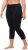 Ulla Popken Basic Stretch Knit Capris Navy - Τζιν & Παντελόνια για Γυναίκες σε Μεγάλες Μεγέθη – Plus Size - 