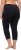 Ulla Popken Basic Stretch Knit Capris Navy - Τζιν & Παντελόνια για Γυναίκες σε Μεγάλες Μεγέθη – Plus Size - 