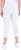 Ulla Popken Stretch Basic Bengaline Capri Pants Snow White - Τζιν & Παντελόνια για Γυναίκες σε Μεγάλες Μεγέθη – Plus Size - 