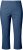 Ulla Popken Stretch Basic Bengaline Capri Pants Denim Blue - Τζιν & Παντελόνια για Γυναίκες σε Μεγάλες Μεγέθη – Plus Size - 