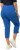 Ulla Popken Stretch Basic Bengaline Capri Pants Royal Blue - Τζιν & Παντελόνια για Γυναίκες σε Μεγάλες Μεγέθη – Plus Size - 