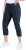 Ulla Popken Stretch Basic Bengaline Capri Pants Navy Blue - Τζιν & Παντελόνια για Γυναίκες σε Μεγάλες Μεγέθη – Plus Size - 