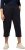 Ulla Popken Pull On Knit Elastic Waist Pocket Crop Pants Blue - Τζιν & Παντελόνια για Γυναίκες σε Μεγάλες Μεγέθη – Plus Size - 