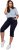 Ulla Popken Roll Tab Hem Stretch Cargo Pants Navy - Τζιν & Παντελόνια για Γυναίκες σε Μεγάλες Μεγέθη – Plus Size - 