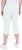 Ulla Popken Bengaline Elastic Waist Stretch Capri Pants Snow White - Τζιν & Παντελόνια για Γυναίκες σε Μεγάλες Μεγέθη – Plus Size - 