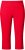 Ulla Popken Bengaline Elastic Waist Stretch Capri Pants Red - Τζιν & Παντελόνια για Γυναίκες σε Μεγάλες Μεγέθη – Plus Size - 