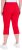 Ulla Popken Bengaline Elastic Waist Stretch Capri Pants Red - Τζιν & Παντελόνια για Γυναίκες σε Μεγάλες Μεγέθη – Plus Size - 