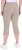 Ulla Popken Bengaline Elastic Waist Stretch Capri Pants Orange - Τζιν & Παντελόνια για Γυναίκες σε Μεγάλες Μεγέθη – Plus Size - 