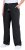 Ulla Popken Drawstring Elastic Waist Mary Fit Linen Pants Black - Τζιν & Παντελόνια για Γυναίκες σε Μεγάλες Μεγέθη – Plus Size - 