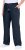 Ulla Popken Drawstring Elastic Waist Mary Fit Linen Pants Navy - Τζιν & Παντελόνια για Γυναίκες σε Μεγάλες Μεγέθη – Plus Size - 