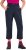 Ulla Popken Functional Sport Quick Dry Stretch Crop Pants Navy Blue - Τζιν & Παντελόνια για Γυναίκες σε Μεγάλες Μεγέθη – Plus Size - 