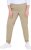 Ulla Popken Chino Elastic Waist Stretch Cotton Pants Brown - Τζιν & Παντελόνια για Γυναίκες σε Μεγάλες Μεγέθη – Plus Size - 