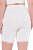 Ulla Popken Lace Hem Stretch Viscose Knit Bicycle Length Lounge Shorts White - Τζιν & Παντελόνια για Γυναίκες σε Μεγάλες Μεγέθη – Plus Size - 