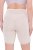 Ulla Popken Lace Hem Stretch Viscose Knit Bicycle Length Lounge Shorts Beige - Τζιν & Παντελόνια για Γυναίκες σε Μεγάλες Μεγέθη – Plus Size - 