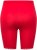 Ulla Popken Lace Hem Stretch Viscose Knit Bicycle Length Lounge Shorts Red - Τζιν & Παντελόνια για Γυναίκες σε Μεγάλες Μεγέθη – Plus Size - 