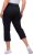 Ulla Popken Mony Stretch Capri Pants Navy - Τζιν & Παντελόνια για Γυναίκες σε Μεγάλες Μεγέθη – Plus Size - 