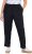 Ulla Popken Wide Leg Ruby Fit Stretch Chino Pants Navy - Τζιν & Παντελόνια για Γυναίκες σε Μεγάλες Μεγέθη – Plus Size - 