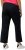 Ulla Popken Wide Leg Ruby Fit Stretch Chino Pants Dark Teal - Τζιν & Παντελόνια για Γυναίκες σε Μεγάλες Μεγέθη – Plus Size - 