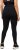 Ulla Popken High Waist Quick Dry Recycled Stretch Leggings Black - Τζιν & Παντελόνια για Γυναίκες σε Μεγάλες Μεγέθη – Plus Size - 