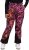 Ulla Popken Hyprar Rose Print Fully Lined Ski Pants Orange - Τζιν & Παντελόνια για Γυναίκες σε Μεγάλες Μεγέθη – Plus Size - 
