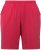 Ulla Popken Stretch Knit Bermuda Shorts Red - Τζιν & Παντελόνια για Γυναίκες σε Μεγάλες Μεγέθη – Plus Size - 