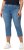 Ulla Popken Cropped Stretch Blend Mony Jeans Blue - Τζιν & Παντελόνια για Γυναίκες σε Μεγάλες Μεγέθη – Plus Size - 
