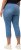 Ulla Popken Cropped Stretch Blend Mony Jeans Blue - Τζιν & Παντελόνια για Γυναίκες σε Μεγάλες Μεγέθη – Plus Size - 
