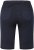 Ulla Popken Frayed Hemline Elastic Waistband Bermuda Shorts Navy - Τζιν & Παντελόνια για Γυναίκες σε Μεγάλες Μεγέθη – Plus Size - 