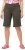 Ulla Popken Frayed Hemline Elastic Waistband Bermuda Shorts Loden Green - Τζιν & Παντελόνια για Γυναίκες σε Μεγάλες Μεγέθη – Plus Size - 