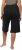 Ulla Popken Wide Leg Flared Bermuda Shorts Black - Τζιν & Παντελόνια για Γυναίκες σε Μεγάλες Μεγέθη – Plus Size - 