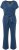 Ulla Popken Wrap Look Short Sleeve Denim Jumpsuit Blue - Τζιν & Παντελόνια για Γυναίκες σε Μεγάλες Μεγέθη – Plus Size - 