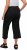 Ulla Popken Cropped Ruby Fit Pants Black - Τζιν & Παντελόνια για Γυναίκες σε Μεγάλες Μεγέθη – Plus Size - 