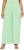 Ulla Popken Layered Chiffon Wide Leg Pants Green - Τζιν & Παντελόνια για Γυναίκες σε Μεγάλες Μεγέθη – Plus Size - 