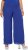 Ulla Popken Layered Chiffon Wide Leg Pants Blue - Τζιν & Παντελόνια για Γυναίκες σε Μεγάλες Μεγέθη – Plus Size - 