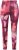 Ulla Popken Abstract Print Ski Leggings Red - Τζιν & Παντελόνια για Γυναίκες σε Μεγάλες Μεγέθη – Plus Size - 
